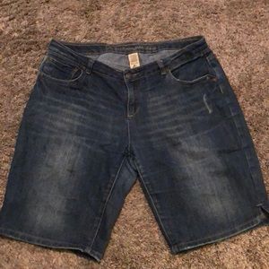 Women’s Plus size Jean shorts